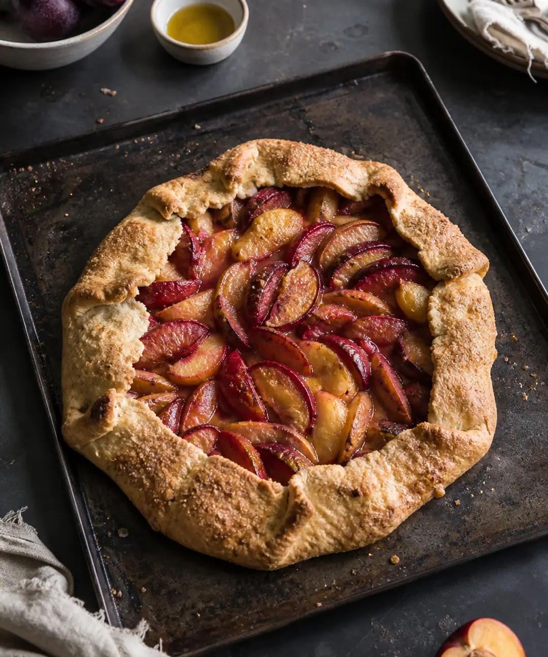 Tarte rustique aux fruits