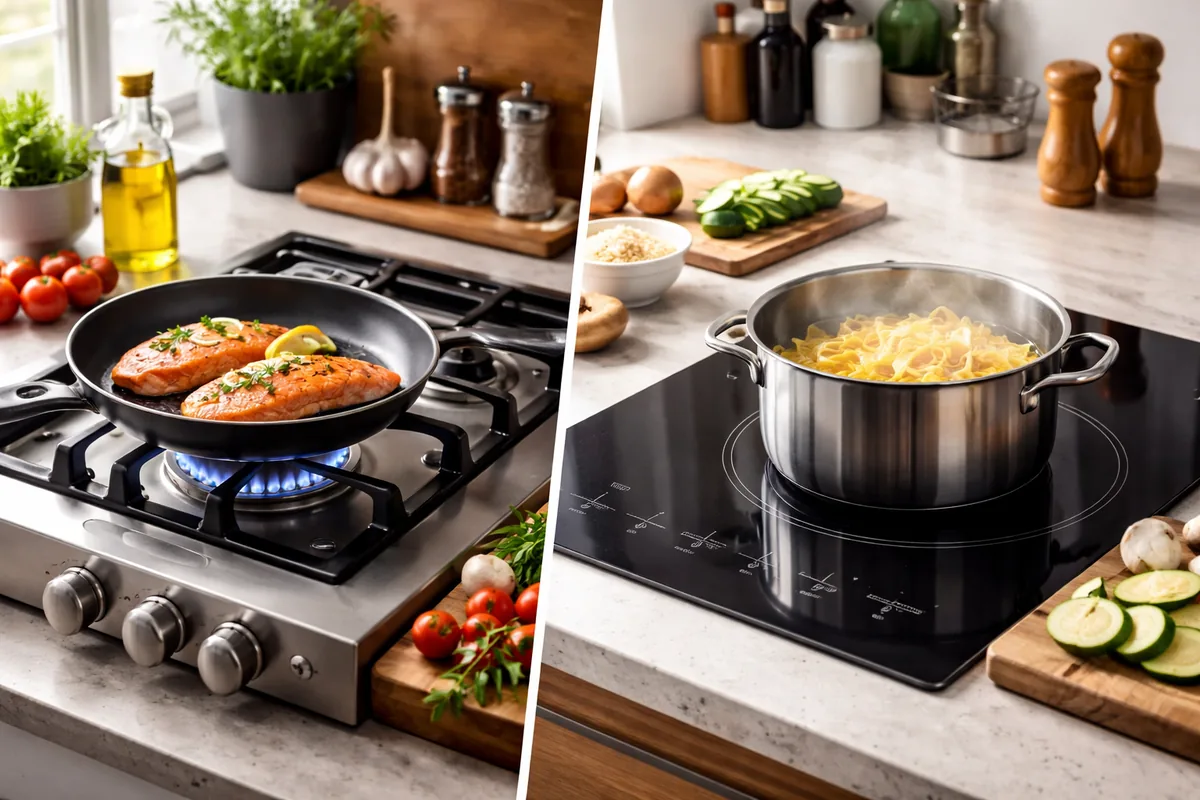 Faut-il privilégier le gaz ou l'électrique pour cuisiner